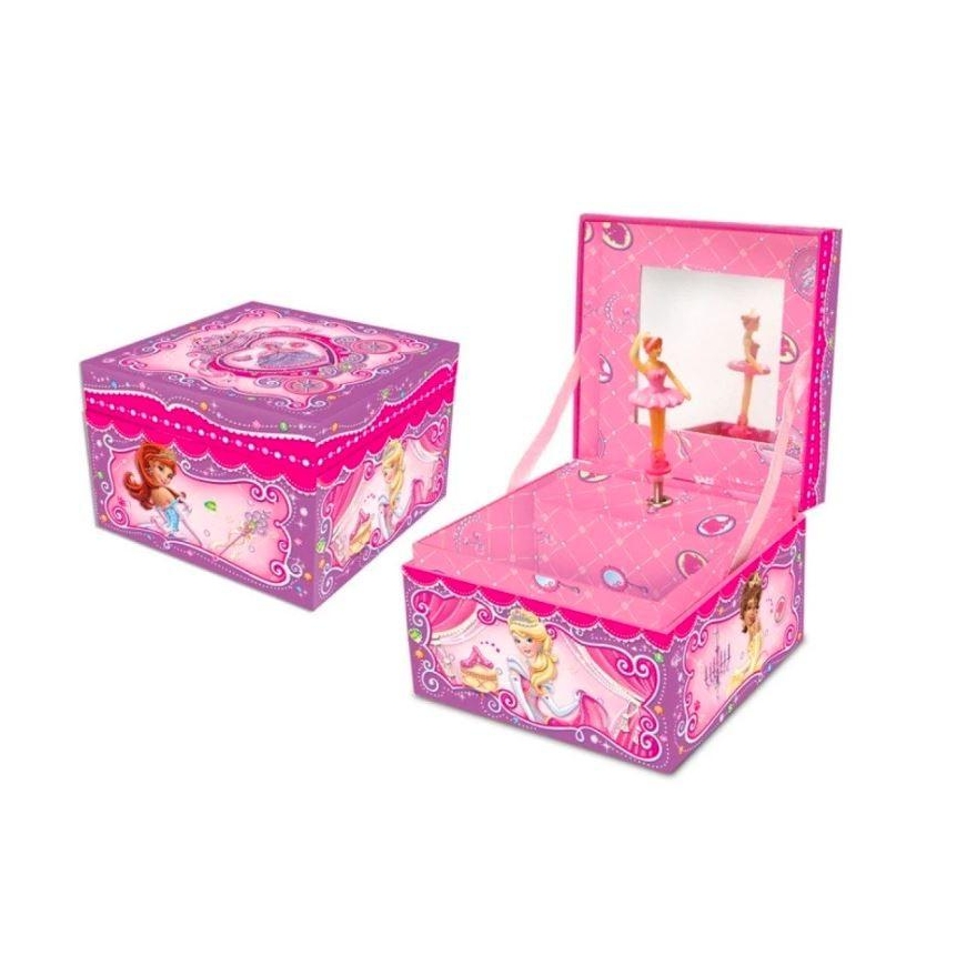 Pulio Pecoware Musical box with drawer - Princesses