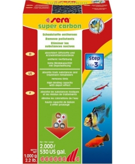 Sera Super carbon - activated carbon 1.000 g