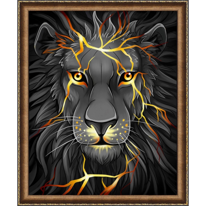 Beldizart Lava lion 40x50 cm AZ-1745