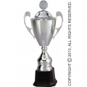 Detail Silver metal cup with lid Detail Silver metal cup with lid