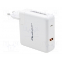 Qoltec QOLTEC 51710 Power charger GaN FAST 108W