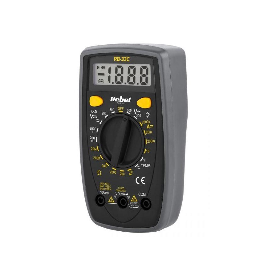 Rebel Electro Multimeter Rebel RB-33C