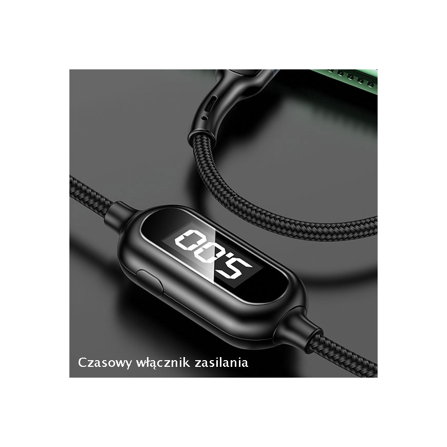 USB Usams USB-A Cable - Lightning 1.2m Black (63800-uu) – 2