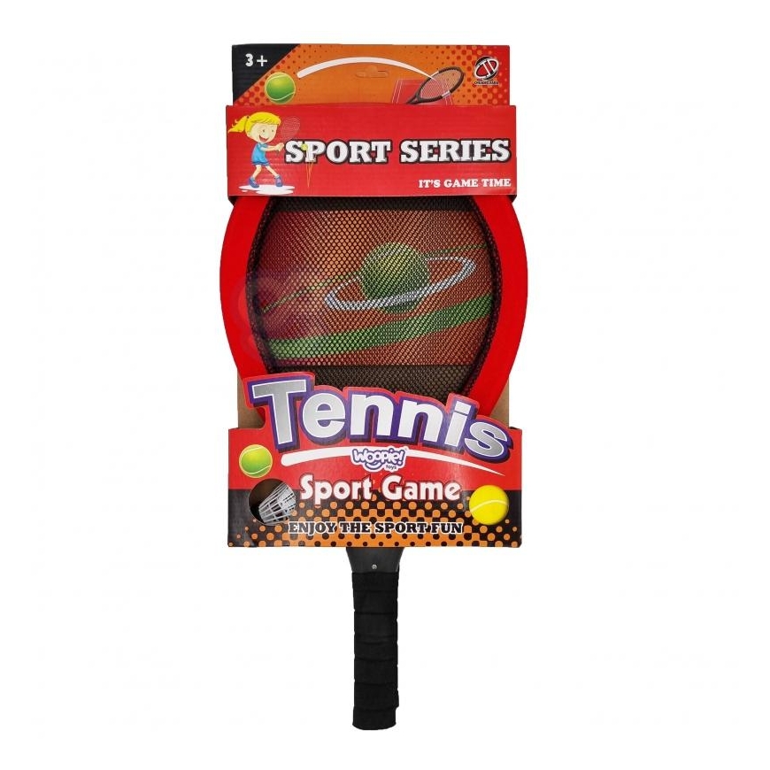Teniso rakečių vaikams rinkinys + kamuoliukas Woopie – 3