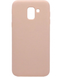Evelatus Samsung J6 Plus Silicone Case Pink Sand
