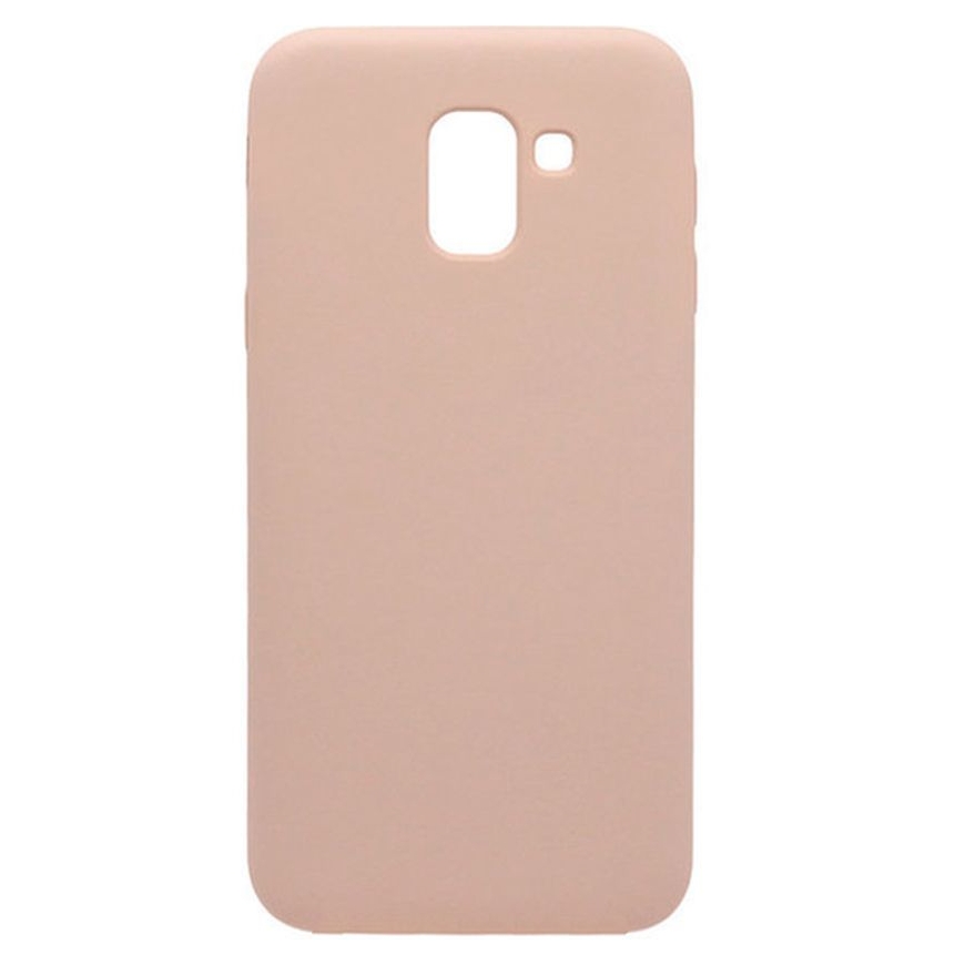 Evelatus Samsung J6 Plus Silicone Case Pink Sand