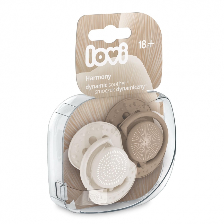 LOVI dynamic silicone pacifier HARMONY GIRL