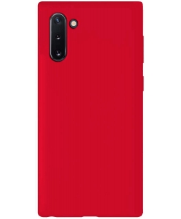 Evelatus Samsung Galaxy Note 10 Premium Soft Touch Silicone Case Red