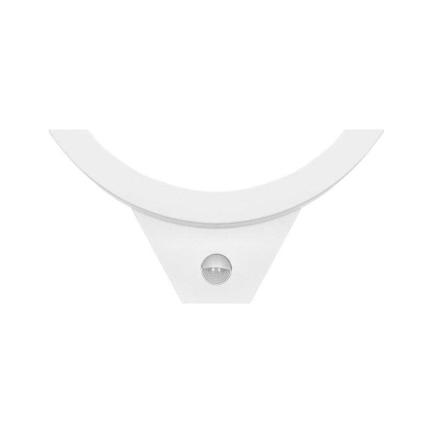 Wall lamp Kinkiet Orno SPINEL LED 10W, oprawa ogrodowa with motion sensor 140, 800lm, IP54, 4000K, IK10, white, AD-OP-6119WLPMR4 – 2