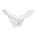 Wall lamp Kinkiet Orno SPINEL LED 10W, oprawa ogrodowa with motion sensor 140, 800lm, IP54, 4000K, IK10, white, AD-OP-6119WLPMR4 Wall lamp Kinkiet Orno SPINEL LED 10W, oprawa ogrodowa with motion sensor 140, 800lm, IP54, 4000K, IK10, white, AD-OP-6119WLPMR4