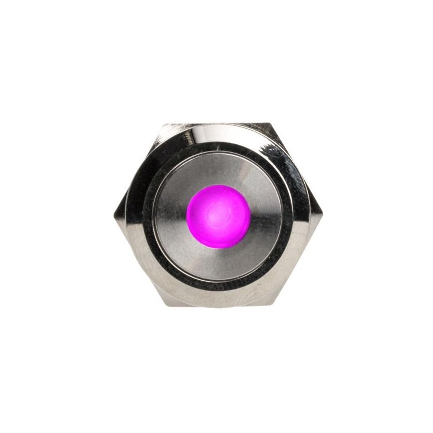 DimasTech DimasTech Vandalismusschalter/-taster 19mm, Silverline Dot - RGB – 2
