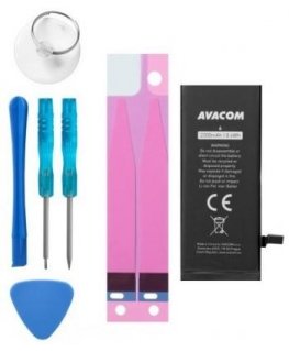 AVACOM Battery for Apple IPHONE 6 - HIGH CAPACITY, LI-ION 3.82V 2200MAH (REPLACE 616-0808)