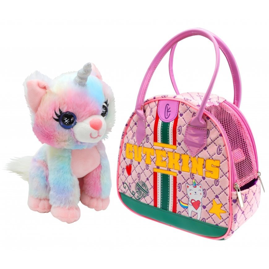 CUTEKINS plush toy Caticorn with carrying