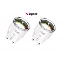 Smart ZigBee socket (set of 2) A1Z, 3450W 15A, with energy measurement, TUYA / Smart Life, NOUS