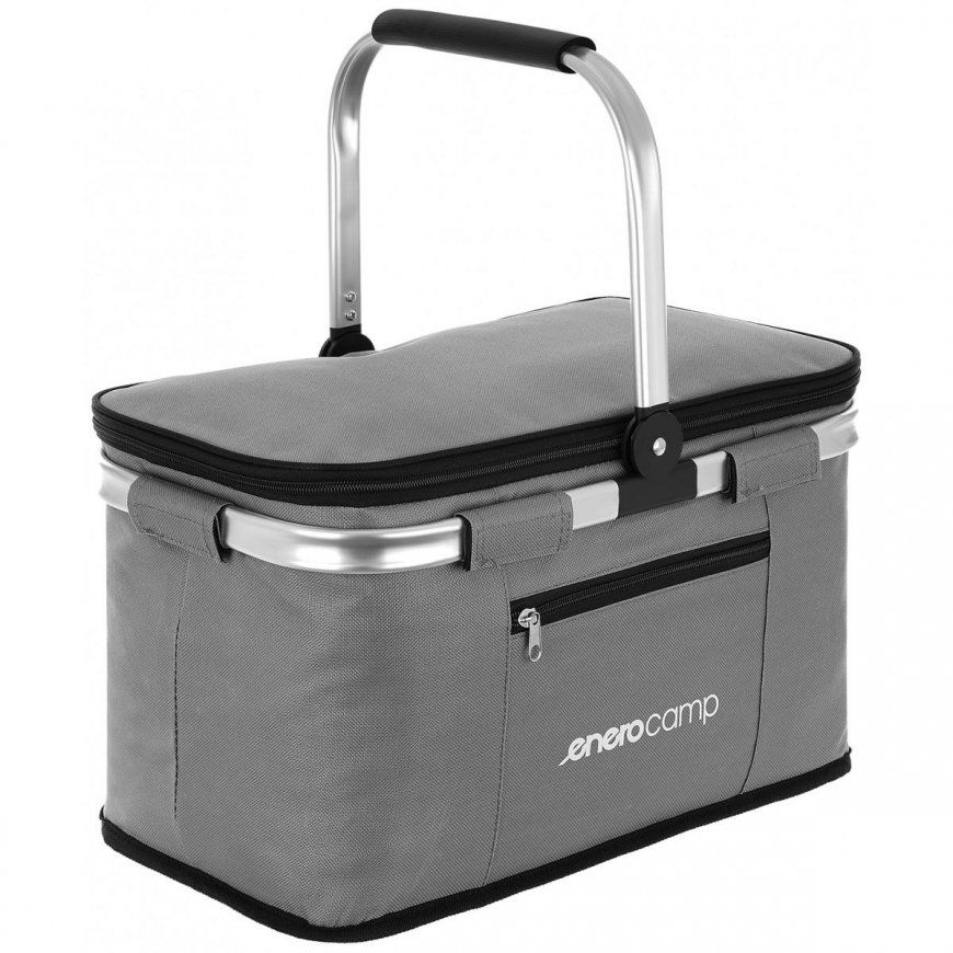 Enero Camp Thermal foldable tourist bag 24l gray