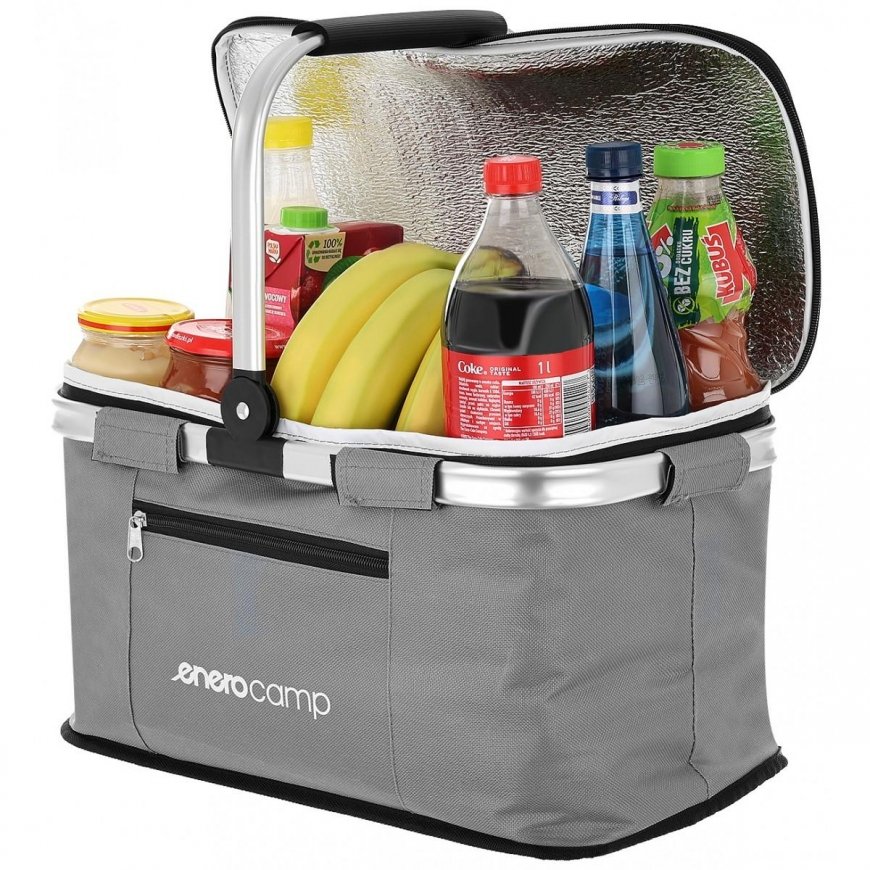 Enero Camp Thermal foldable tourist bag 24l gray – 4