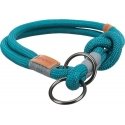 Trixie BE NORDIC compression collar, for dogs, petrol / light petrol / light grey, length: 50 cm / o 13 mm