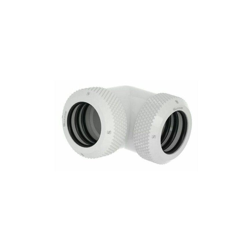Barrow Multi-Link Adapteris 90 Grad 14mm AD auf 14mm AD Hardtube - baltas – 2