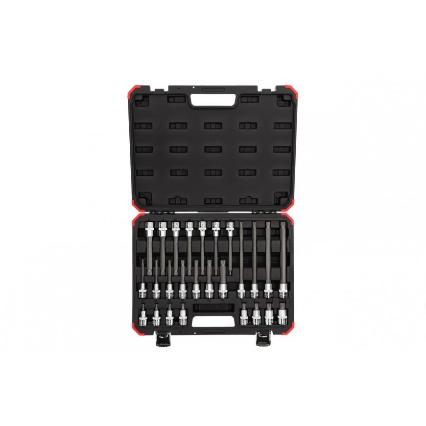 GEDORE red Screwdriver Bit Sockets 1/2 XZN 26-pieces – 2