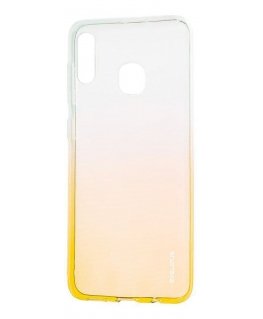 Evelatus Samsung Galaxy A20e Gradient TPU Case Gold