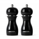 Salter 7613 BKXRA Gloss Salt and Pepper Mills Black Salter 7613 BKXRA Gloss Salt and Pepper Mills Black