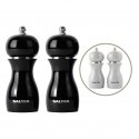 Salter 7613 BKXRA Gloss Salt and Pepper Mills Black Salter 7613 BKXRA Gloss Salt and Pepper Mills Black