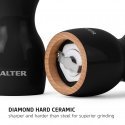 Salter 7613 BKXRA Gloss Salt and Pepper Mills Black Salter 7613 BKXRA Gloss Salt and Pepper Mills Black