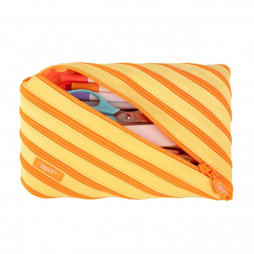 Pencil case-pencil ZIPIT Candy Jumbo, peach color. – 2