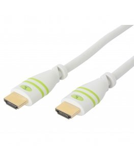 Techly 5m High Speed ​​HDMI Cable with Ethernet A/A M/M White ICOC HDMI-4-050WH