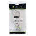 Techly 5m High Speed HDMI Cable with Ethernet A/A M/M White ICOC HDMI-4-050WH Techly 5m High Speed HDMI Cable with Ethernet A/A M/M White ICOC HDMI-4-050WH