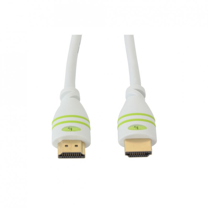 Techly 5m High Speed HDMI Cable with Ethernet A/A M/M White ICOC HDMI-4-050WH – 3