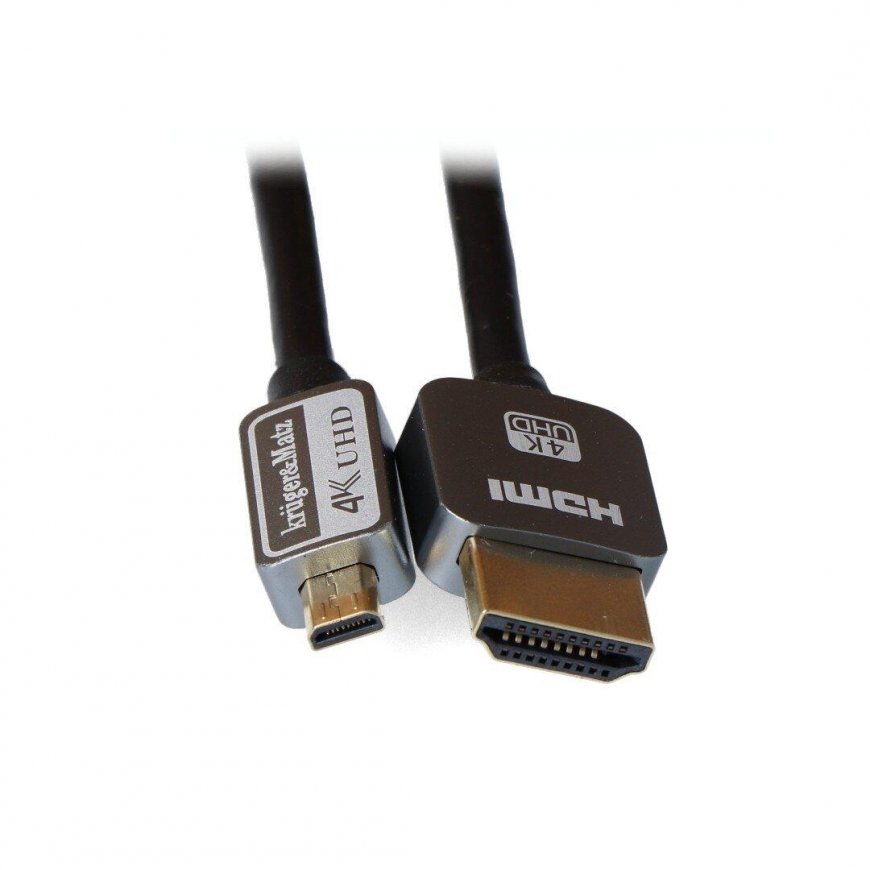 Kruger & Matz MicroHDMI - HDMI cable 1.8m