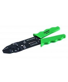 Crimping pliers for 220mm non-insulated terminals, cut M2.6-M5.0. peel off 0.75-6.0 mm2. Decomposition in a blister