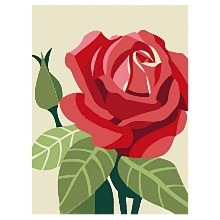 Beldizart Rose 15*20 cm WD305