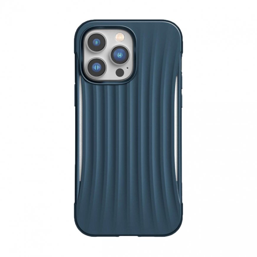 Raptic X-Doria Clutch Case iPhone 14 Pro Max galinis dangtelis mėlynas