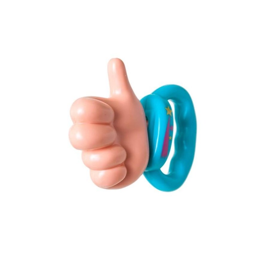 „Brain Builders“ 5 pirštukų žindukas „SUPER“ 3mėn+ / Like It Pacifier – 2