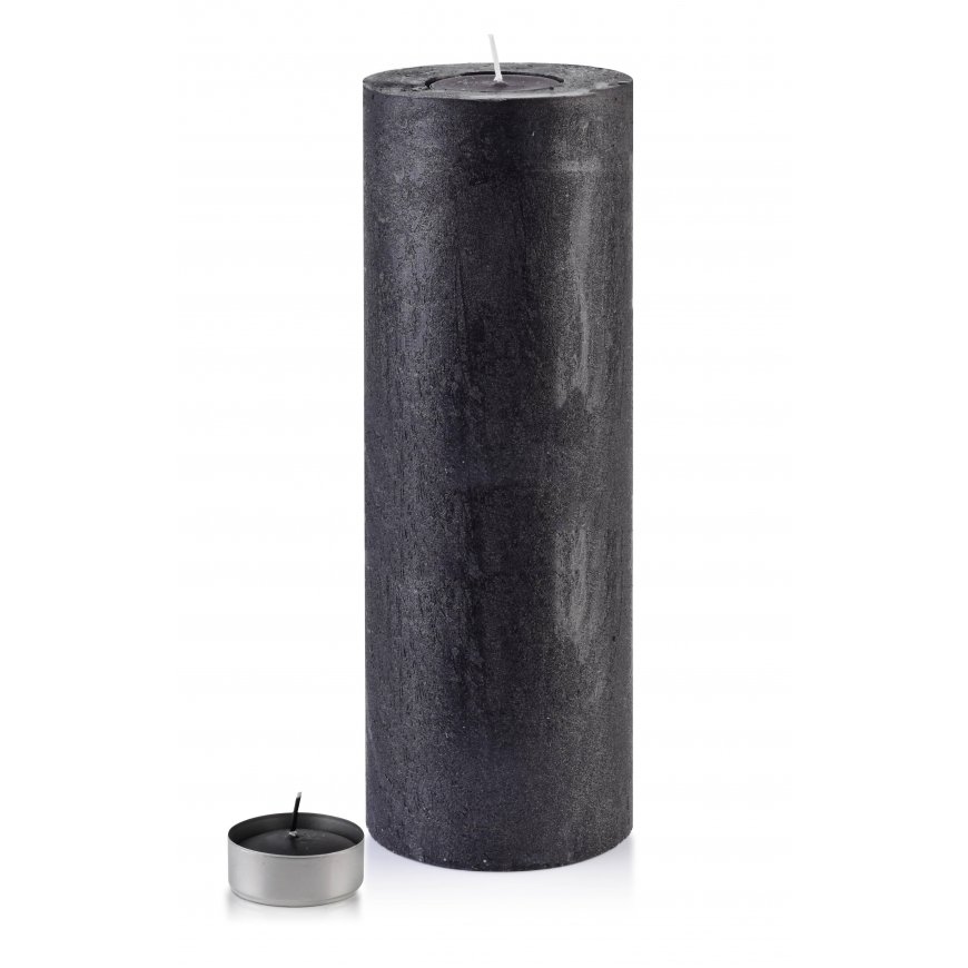 Mondex RUSTIC cylindrical candle 12x36cm -