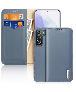 Dux Ducis Hivo flip case for Samsung Galaxy S22 + (S22 Plus), blue