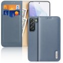 Dux Ducis Hivo flip case for Samsung Galaxy S22 + (S22 Plus), blue