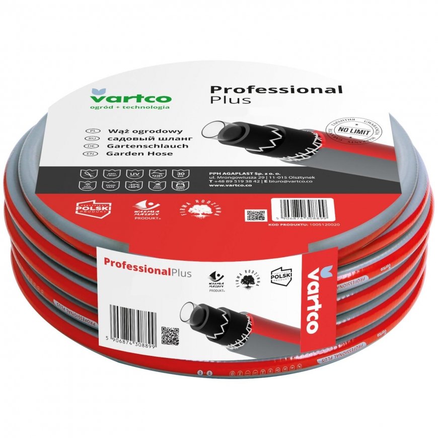 Agaplast Garden hose Vartco Professional Plus 3/4" 50m
