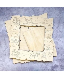 Beldizart Sale frame "Map" medium OR-230