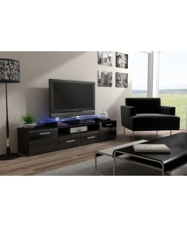 Cama teler EVORA 200 wenge / must läige