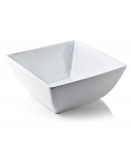 Mondex BASIC square bowl - white