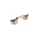 Piher Handle for carrying glass, aluminum, double with silicone Ø12.3cm, max 60kg