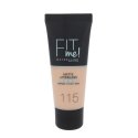 Make-up base Maybelline Fit Me Matte+Poreless (115 Ivory) 30ml Make-up base Maybelline Fit Me Matte+Poreless (115 Ivory) 30ml