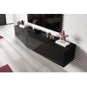 Cama TV statīvs VIGO SLANT 180cm (2x90) melns / melns spīdums Cama TV statīvs VIGO SLANT 180cm (2x90) melns / melns spīdums