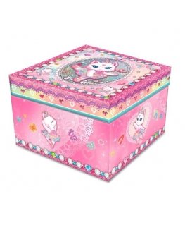 Pulio Pecoware Classic music box - Cat ballerina