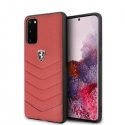 Dėklas Ferrari Hardcase FEHQUHCS62RE S20 G980 raudona/raudona paveldas Dėklas Ferrari Hardcase FEHQUHCS62RE S20 G980 raudona/raudona paveldas