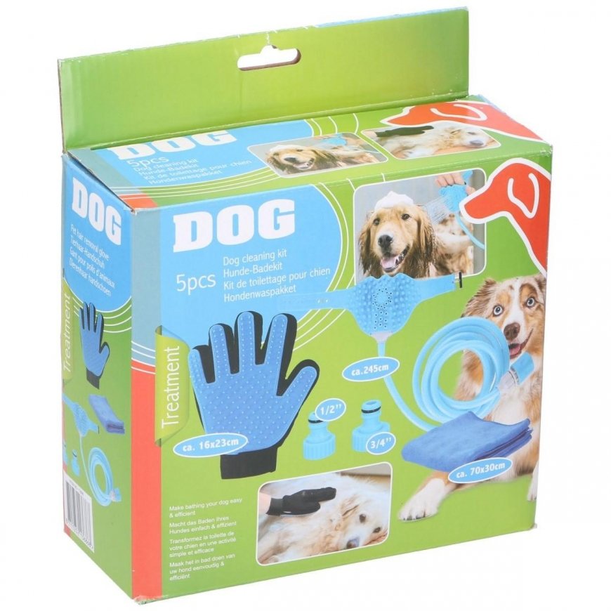 INNA Dog coat care set 5 items.