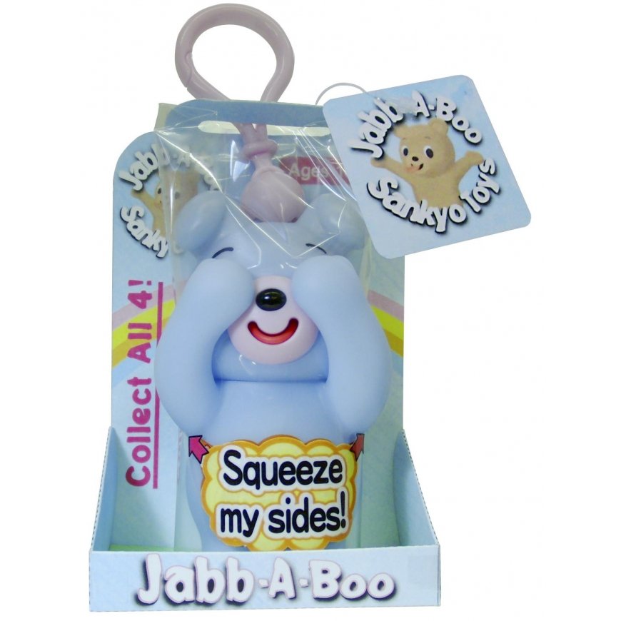 Interaktyvus žaisliukas-pakabutis "Jabb-A-Boo" melsvas šuniukas – 2